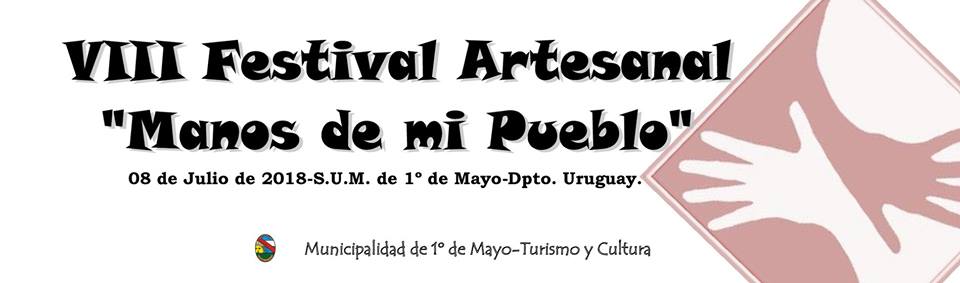 INVITACIÓN PARA PARTICIPAR EN FESTIVAL ARTESANAL “MANOS DE MI PUEBLO”