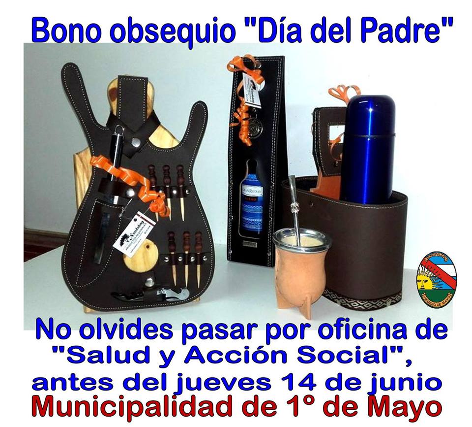 BONO OBSEQUIO “DÍA DEL PADRE”