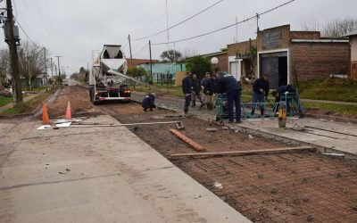 CONSTRUCCIÓN DE 263 METROS LINEALES DE HORMIGÓN EN CALLE PASCUAL VELZI