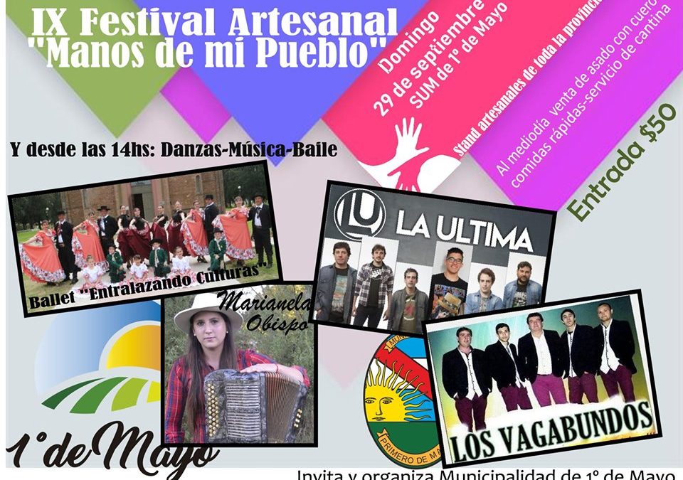 IX FESTIVAL ARTESANAL “MANOS DE MI PUEBLO”