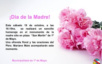 ¡DÍA DE LA MADRE!