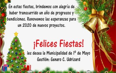 ¡FELICES FIESTAS PARA TODOS!