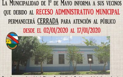 RECESO ADMINISTRATIVO MUNICIPAL