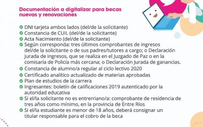 COMENZARON LAS INSCRIPCIONES ONLINE DE BECAS DEL INSTITUTO BECARIO PARA NIVEL SUPERIOR