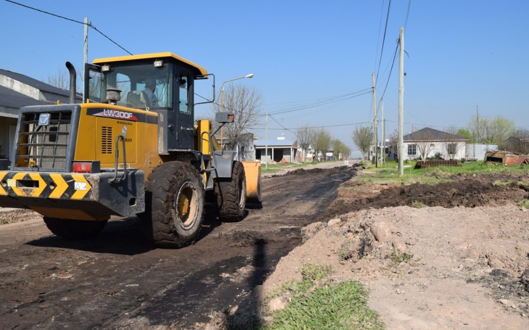 CONSTRUCCIÓN DE CALLE DE HORMIGÓN SOBRE CALLE ALEJO PEYRET