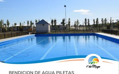 BENDICIÓN DE AGUAS EN PILETAS DEL COMPLEJO RECREATIVO MUNICIPAL