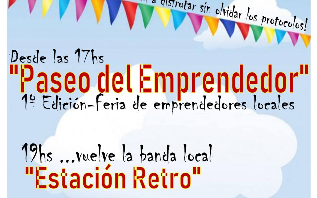 INVITACIÓN A LA 1º EDICIÓN DEL “PASEO DEL EMPRENDEDOR”