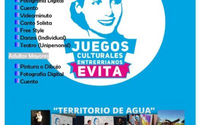 SEGUNDA EDICIÓN VIRTUAL DE JUEGOS CULTURALES ENTRERRIANOS EVITA