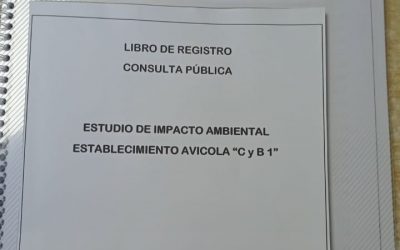 CONSULTA PÚBLICA- ESTUDIO DE IMPACTO AMBIENTAL ESTABLECIMIENTO AVÍCOLA “CyB 1”