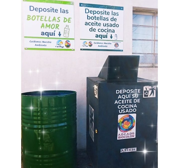 NUEVO CONTENEDOR PARA BOTELLAS DE AMOR O ECOBOTELLAS