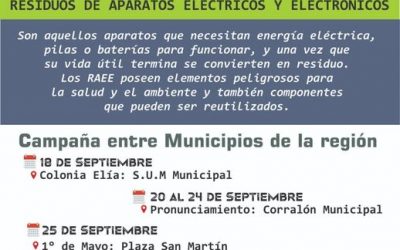 CAMPAÑA DE RECOLECCIÓN DE RESIDUOS ELÉCTRICOS Y ELECTRÓNICOS