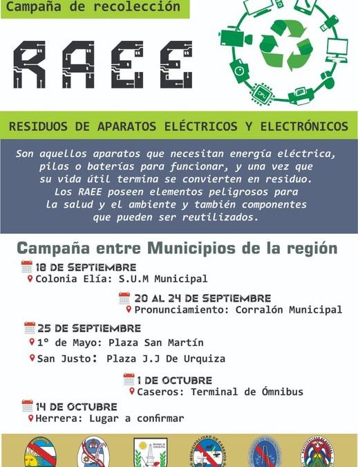 CAMPAÑA DE RECOLECCIÓN DE RESIDUOS ELÉCTRICOS Y ELECTRÓNICOS