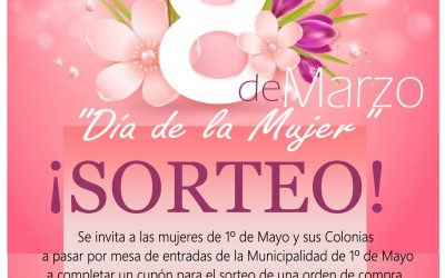 SORTEO GRATUITO POR EL “DÍA DE LA MUJER”