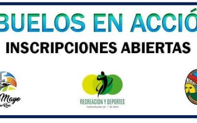 INSCRIPCIONES ABIERTAS PARA EL PROGRAMA “ABUELOS EN ACCIÓN” 2022