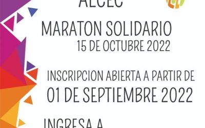 9° EDICIÓN DE LA “MARATÓN Y CAMINATA SOLIDARIA TODOS SOMO ALCEC” EN CONCEPCIÓN DEL URUGUAY