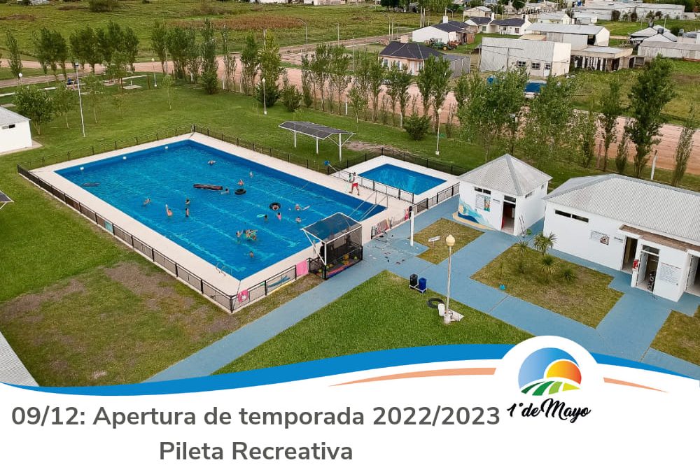 APERTURA DE TEMPORADA 2022/2023 COMPLEJO MUNICIPAL DE PILETAS