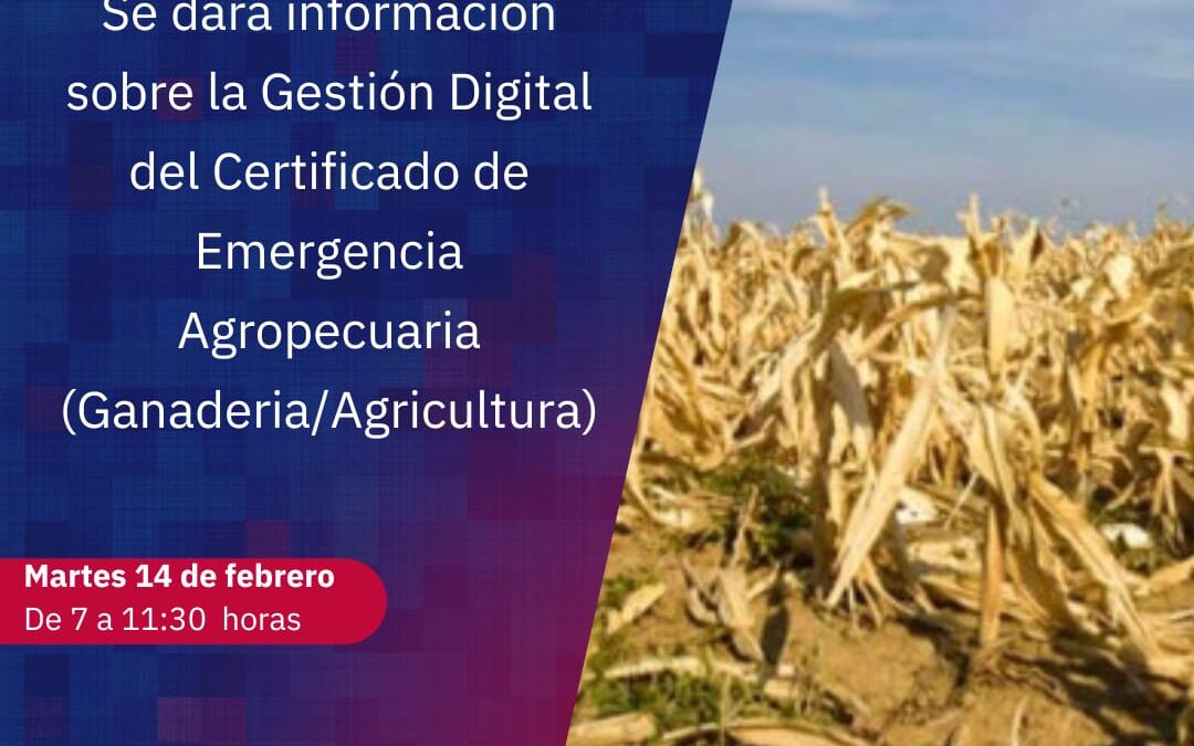 EMERGENCIA AGROPECUARIA.