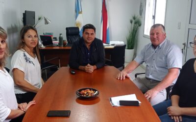 GESTIÓN CONJUNTA ENTRE MUNICIPALIDAD DE 1° DE MAYO Y DE SAN JOSÉ.