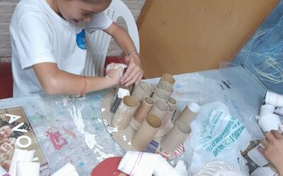 ¡SUMATE AL TALLER DE RECICLAJE CREATIVO PARA CHICOS!