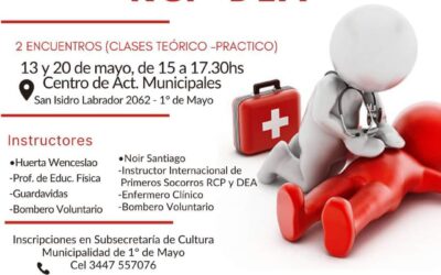 CAPACITACIÓN PRIMEROS AUXILIOS RCP-DEA