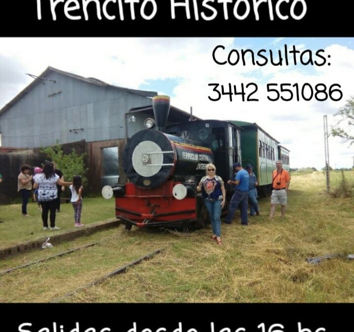 PASEOS EN EL TRENCITO HISTÓRICO.