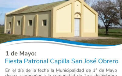 FIESTA PATRONAL CAPILLA SAN JOSÉ OBRERO