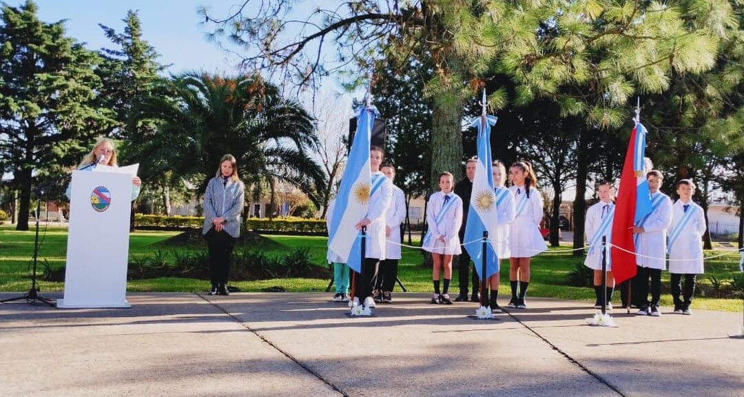 ACTO CONMEMORATIVO AL DÍA DE LA BANDERA Y HOMENAJE A SU CREADOR GRAL. MANUEL BELGRANO