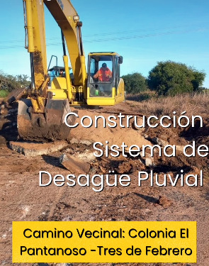 CONSTRUCCIÓN SISTEMA DE DESAGÜE PLUVIAL