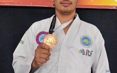 FELICITAMOS AL ALUMNO SILVIO SUAREZ DEL TALLER DE TAEKWON DO QUIEN PARTICIPÓ EN EL TORNEO INTERPROVINCIAL DE LA LOCALIDAD DE SAN JOSÉ